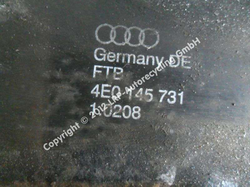 Rohr U Ladel-Kuehler 4E0145731 Audi A8/S8 4e (11/02-09) BJ: 2004